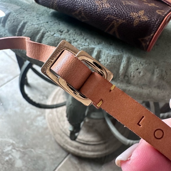 Louis Vuitton Florentine Pochette Beltbag Crossbody Handbag Cert Authenticity - Picture 11 of 16